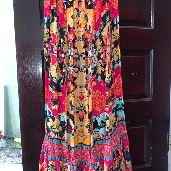 Anthropologie Bhanuni by Jyoti Christia High-Low Boho Maxi Skirt - Picture 5 of 8